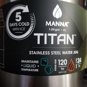 Stainless steel water jug